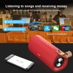 ZEALOT S30 Portable Heavy Bass Stereo Wireless Bluetooth Speaker with Built-in Mic, Support Hands-Free Call & TF Card & AUX - Image 9