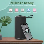 ZEALOT S35 Portable Heavy Bass Stereo Wireless Bluetooth Speaker with Built-in Mic, Support Hands-Free Call & TF Card & AUX - Image 2