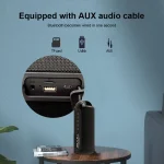 ZEALOT S36 Portable Heavy Bass Wireless Bluetooth Speaker with Built-in Mic, Support Hands-Free Call & TF Card & AUX - Image 5