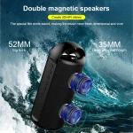 ZEALOT S36 Portable Heavy Bass Wireless Bluetooth Speaker with Built-in Mic, Support Hands-Free Call & TF Card & AUX - Image 10