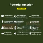 ZEALOT S38 Portable Subwoofer Wireless Bluetooth Speaker with Built-in Mic, Support Hands-Free Call & TF Card & AUX - Image 3