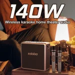 XDOBO King Max 140W IPX5 Waterproof Portable Karaoke Bluetooth Wireless Speaker - Image 4