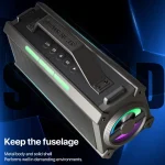 L202 Portable Outdoor Wireless Bluetooth Speaker Home Karaoke Speaker, Style: Single Mic - Image 9