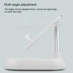 XC03 Telescopic Folding Mobile Phone Tablet Mirror Desktop Holder Bracket - Image 8