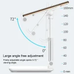 CH002 Universal Portable Foldable Mobile Phone Tablet Desktop Holder Bracket with Mirror - Image 3