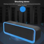 EBS-308 Outdoor Portable Mini Wireless Bluetooth Subwoofer Speaker - Image 3