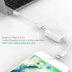 8 Pin Male to 8 Pin Female Sync Data / Charger & 8 Pin Female Audio Adapter, Support iOS 10.3.1 or Above Mobile Phones - Image 4