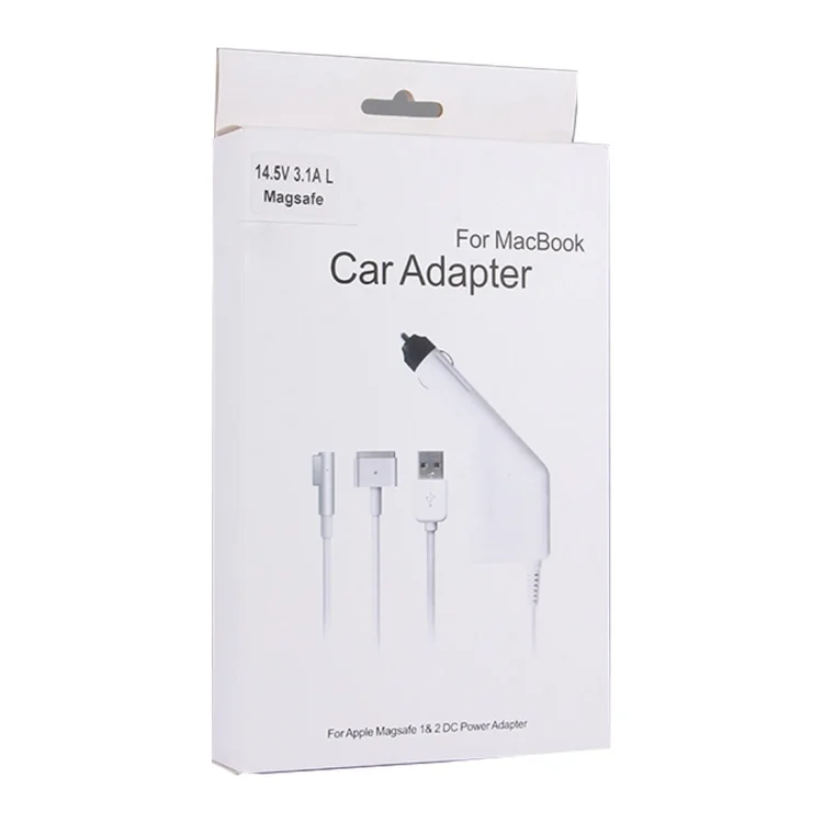 IP7P3694_5.webp 45W 14.5V 3.1A 5 Pin T Style MagSafe 1 Car Charger with 1 USB Port for Apple Macbook A1150 / A1151 / A1172 / A1184 / A1211 / A1370 , Length: 1.7m - Image 6
