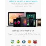 X3 Magnetic Absorption  Sports Bluetooth 5.0 In-Ear Headset with HD Mic, Support Hands-free Calls, Distance: 10m - Image 13