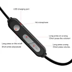 X3 Magnetic Absorption  Sports Bluetooth 5.0 In-Ear Headset with HD Mic, Support Hands-free Calls, Distance: 10m - Image 14