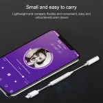 8 Pin Male to 3.5mm Female Headphone Jack Wire Control Bluetooth Audio Adapter, Support Music, Calls, Volume Control - Image 7