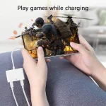 8 Pin Male to Dual 8 Pin Female & 3.5mm Female Audio Adapter - Image 5