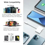 8 Pin Male to Dual 8 Pin Female & 3.5mm Female Audio Adapter - Image 7