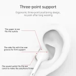 ML715 1.2m 8 Pin Port Wire Control Bluetooth Earphone, Support Music, Calls, Volume Control - Image 5