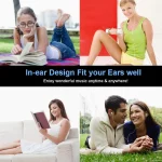 ML715 1.2m 8 Pin Port Wire Control Bluetooth Earphone, Support Music, Calls, Volume Control - Image 8