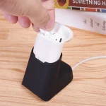 For Apple AirPods Creative Wireless Bluetooth Earphone Silicone Charging Box Charging Seat (Earphone is not Included), Size: 5.1*5.4*6.7cm - Image 5