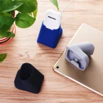 For Apple AirPods Creative Wireless Bluetooth Earphone Silicone Charging Box Charging Seat (Earphone is not Included), Size: 5.1*5.4*6.7cm - Image 7