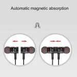 awei G10BL Outdoor Sports Fashion Neck Hanging Design Stereo Bass Bluetooth Earphone, Built-in Mic, G10BL - Image 4