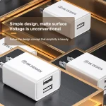 WK WP-U118 10W Single USB Port Travel Charger Power Adapter, US Plug - Image 7