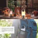 NILLKIN MC3 PRO Portable Wireless Bluetooth V4.2 Bottle Speaker with 3600mAh Power Bank & Colorful LED Light - Image 12