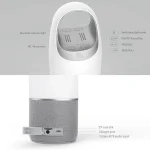 NILLKIN MC3 PRO Portable Wireless Bluetooth V4.2 Bottle Speaker with 3600mAh Power Bank & Colorful LED Light - Image 5