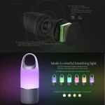 NILLKIN MC3 PRO Portable Wireless Bluetooth V4.2 Bottle Speaker with 3600mAh Power Bank & Colorful LED Light - Image 9