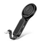 LXS08 8 Pin to 8 Pin + 3.5mm Audio Plug Ring Holder Fast Charging Adapter, 8 Pin + 3.5mm - Image 2