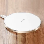 GY-68 Ultra-Thin Aluminum Alloy Wireless Fast Charging Qi Charger Pad - Image 2