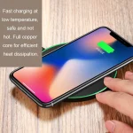GY-68 Ultra-Thin Aluminum Alloy Wireless Fast Charging Qi Charger Pad - Image 7