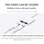 JOYROOM S-Y104 Ben Series Apple Dual Lightning Adapter, Length: 1.2m - Image 3