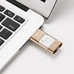 128GB USB 3.0 + 8 Pin + Mirco USB Android iPhone Computer Dual-use Metal Flash Drive, 128GB USB 3.0 - Image 15