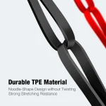 CAFELE 3 In 1 8 Pin + Micro USB + Type-C / USB-C Charging Data Cable, Length: 1.2m - Image 5