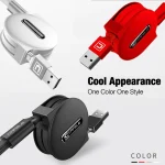 CAFELE 3 In 1 8 Pin + Micro USB + Type-C / USB-C Charging Data Cable, Length: 1.2m - Image 9
