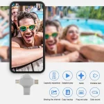 4 in 1 32GB USB 3.0 + 8 Pin + Mirco USB + USB-C / Type-C Dual-use Flash Drive with OTG Function - Image 8