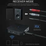 KN319 Wireless Audio 2 in 1 Bluetooth 4.2 Receiver & Transmitter Adapter - Image 13