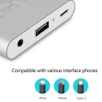 Onten 9167 USB Female to HDMI 1080P / VGA HD Converter for iPhone / Android - Image 5