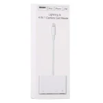 NK-108L 8 Pin to USB + TF Card + SD Card Camera Reader Adapter, Compatible with IOS 9.1 and Above Systems - Image 6