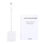 NK105 8 Pin to SD Card Camera Reader Adapter, Compatible with IOS 9.1 and Above Systems - Image 4