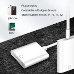 NK105 8 Pin to SD Card Camera Reader Adapter, Compatible with IOS 9.1 and Above Systems - Image 7