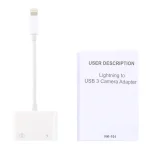 NK101 8 Pin to USB Camera Reader Adapter, Compatible with IOS 9.1 and Above Systems - Image 4
