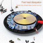 10W Portable Suction Cup Mobile Phone Fast Charging Wireless Charger, Length: 1.5m, 10W - Image 10