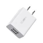WK WP-U56 2A Dual USB Fast Charging Travel Charger Power Adapter, US Plug, US Plug