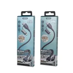 REMAX RC-011 1.2m 2.4A 4-in-1 USB to USB-C / Type-Cx2 + 8 Pin Fast Charging Data Cable - Image 4