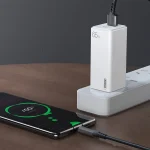 REMAX RP-U50 GaN 65W PD + QC 3.0 Type-C+ USB Port Fast Charger (US) - Image 4