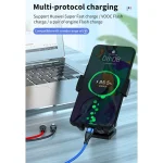 40W 5A USB to Micro USB + USB-C / Type-C + 8 Pin Fast Charging Data Cable, Cable Length: 1.2m - Image 6