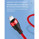 40W 5A USB to Micro USB + USB-C / Type-C + 8 Pin Fast Charging Data Cable, Cable Length: 1.2m - Image 7