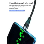 40W 5A USB to Micro USB + USB-C / Type-C + 8 Pin Fast Charging Data Cable, Cable Length: 1.2m - Image 10