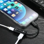 2 in 1 8 Pin Male to Dual 8 Pin Female Charging and Listening to Music Audio Earphone Adapter, Compatible with All IOS Systems - Image 11