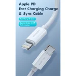 ROCK Space Z19 PD  20W 3A USB-C / Type-C to 8 Pin Fast Charging TPE Data Cable, Cable Length: 1m - Image 2