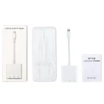 NK-101Y Pro 8 Pin to 8 Pin + SD + TF Port 3 in 1 Camera Reader Adapter - Image 5